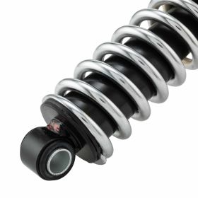 Ammortizzatore UNI Auto posteriore 315 mm corpi neri molla cromo