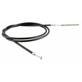 SIP Rear Brake Cable Galvanized Steel 1810mm with Sleeve and Black Barrel