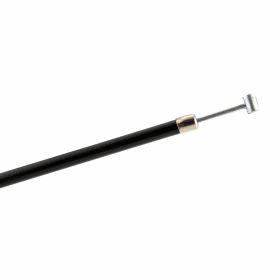 SIP Rear Brake Cable Galvanized Steel 1810mm with Sleeve and Black Barrel