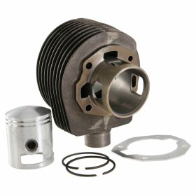 SIP Kit Zylinder 125cc aus Gusseisen 2 Anschlüsse 52,5 mm Hub 57 mm 2 Kolbenringe