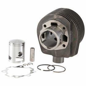 Cilindro SIP Götze 125 cc ghisa nodulare 3 travasi 52,5mm corsa 57mm 2 anelli
