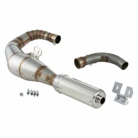SIP Performance Racing Exhaust Stainless Steel Silver Silencer Lefthand