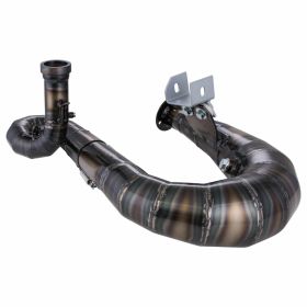 SIP Racing Exhaust in painted steel without silencer with Lambda and EGT connection