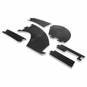 SIP Performance Hood Insulation 15 mm Black with Ventilation Cutouts