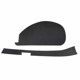 SIP-Isolierhaube Vespa 10 mm Schwarz anpassbar mit Belüftungsnuten