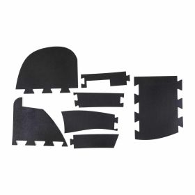 SIP-Isolierhaube Vespa 10 mm Schwarz anpassbar mit Belüftungsnuten