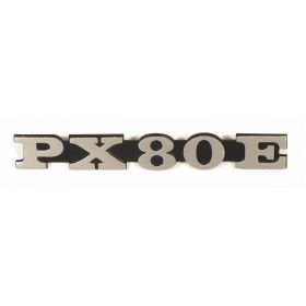 TARGHETTA -PX80E- COFANO INTERASSE 105MM