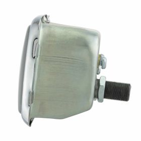 SIP Tachometer -26263 73x62mm schwarzes Zifferblatt weiße Zahlen verchromter Rahmen