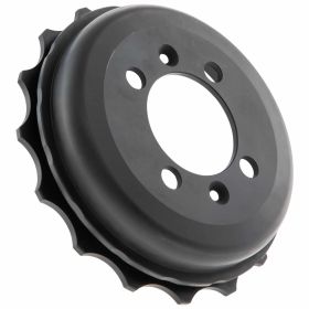SIP PERFORMANCE VBB Trommel aus CNC schwarz nitratiertem Stahl 8 geschlossen