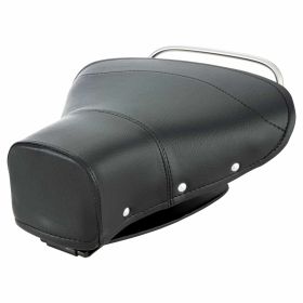 Ergonomic single-seat front saddle with handle for optimal comfort motorcycle