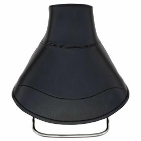 Ergonomic single-seat front saddle with handle for optimal comfort motorcycle
