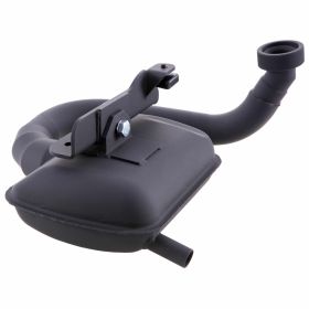 SIP Road Racing Exhaust in black steel suitable for wide tires