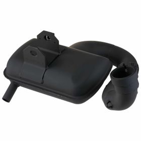 SIP ROAD 3.0 Racing Exhaust in Black Steel for Wide Tire and Large Mount