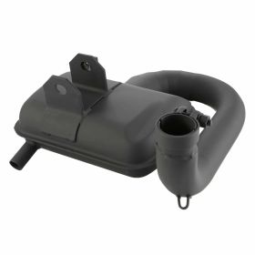 SIP ROAD 2.0 Racing Exhaust in black steel for wide tire and large attachment