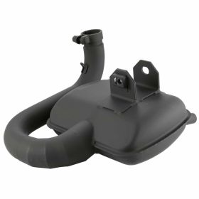 SIP ROAD 2.0 Racing Exhaust in black steel for wide tire and large attachment