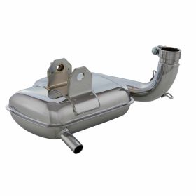 SIP ROAD 2.0 Racing Exhaust in Steel and Chrome for Wide Tire and Large Connection