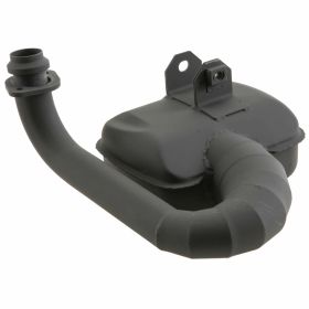 SIP Racing ROAD XL black steel exhaust for wide tire and large mount