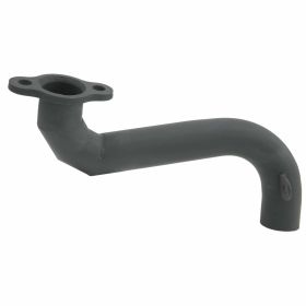 SIP Exhaust Collector ROAD Banana Black Steel Hole Spacing 52mm