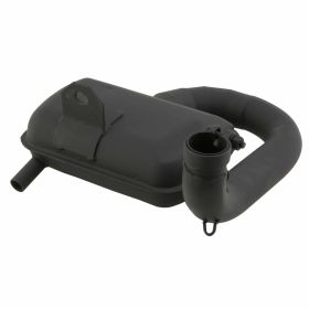 SIP ROAD 2.0 Racing Exhaust in black steel for wide tire and large attachment