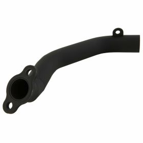 SIP Road Banana Exhaust Collector in Black Steel for Scooter with 52mm Drain Pin