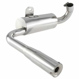 SIP Racing Vintage Replica Exhaust in Stainless Steel for Wide Tire