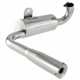 SIP Racing Vintage Replica Exhaust in Stainless Steel for Wide Tire