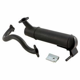 SIP ETS Banana Muffler with Connector and Plate Included