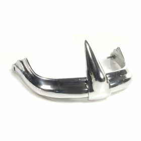 Polierter Aluminium-Vorderradschutz SIP für Pike-Bumper