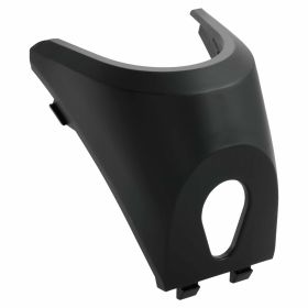 Black plastic steering lock block