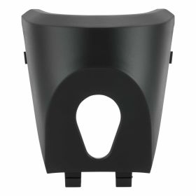 Black plastic steering lock block