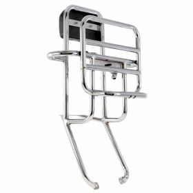 SIP Comfort Steel Folding Rear Luggage Rack with Wheel Support 28x33 cm