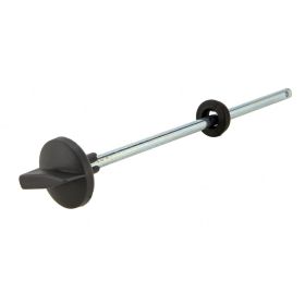 Asta rubinetto moto SIP rotondo plastica 165 mm con barra e gomma inclusi