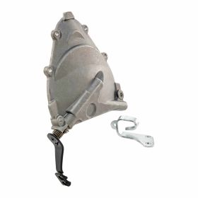Couvercle d'embrayage en aluminium argenté