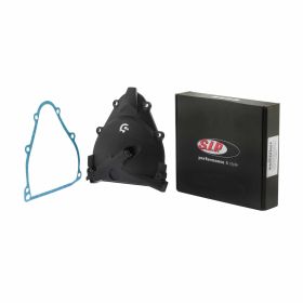 SIP 2.0 Clutch Cover in Black Anodized CNC Aluminum with Bearing