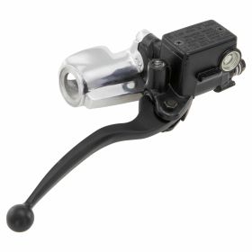 Vordere Scheibenbremse mit Pumpe und Lichtschaltergehäuse
