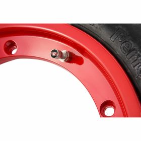 Roues tubeless en aluminium SIP Performer 10 rouges jusqu'à 150 km/h approuvées KBA 51612