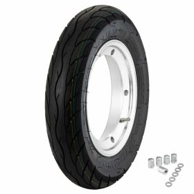 Roues performance SIP 3.50-10 tubeless aluminium approuvées une vitesse maximale 150 km/h