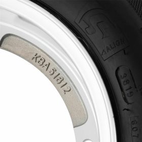 Roues performance SIP 3.50-10 tubeless aluminium approuvées une vitesse maximale 150 km/h