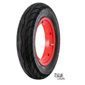 Roues de performance SIP 3.50-10 59P TL/TT en aluminium rouge max 150 km/h