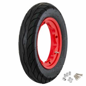 Roues de performance SIP 3.50-10 rouges prêtes à l'emploi KBA 50164 approuvées