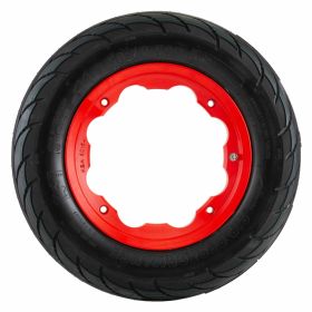 Roues de performance SIP 3.50-10 rouges prêtes à l'emploi KBA 50164 approuvées