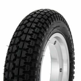 Ruote SIP Classic 3.50-10 59P TL/TT in alluminio lucidato montate