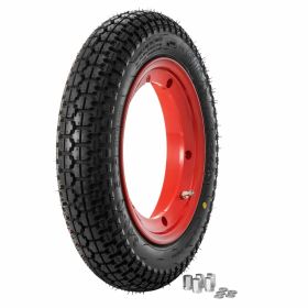 Ruote SIP Classic 3.00-10 alluminio rosso tubeless 150 km/h KBA 51612