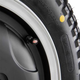 Roues complètes SIP 10 Tubeless Noir Mat avec Bord Brillant