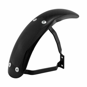 SIP Garelli Race EVO II Schwarzer Carbon-Schutzblech mit Trommelbremsenunterstützung