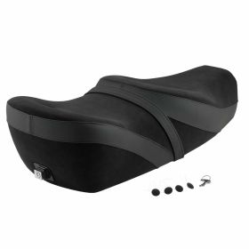 Siège Roi & Reine avec verrou pour Vespa 160 GS 180 SS réservoir plat