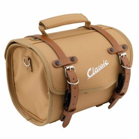 Borsa SIP Classico piccola in nylon marrone 10 l con serratura