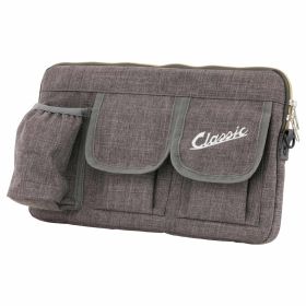 SIP Klassische graue Nylon-Tasche für Top Case 360x210x30 mm