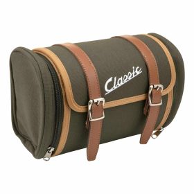 SIP Classic Tasche hinten 25x17x15 cm Olivgrüner Canvas