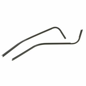 SIP Edge Legshield aus Aluminium mit schwarzer PVC-Beschichtung links und rechts